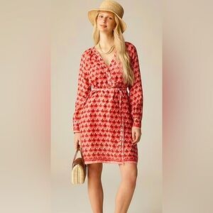 NWT Jcrew cabana mini dress in Block print ramir